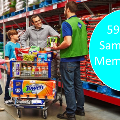 One-Year Sam’s Club Membership, $5 e-Gift Card & Free Rotisserie Chicken Only $25 ($54.98 Value)