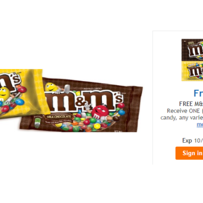 Free M&M’s with New Kroger Digital Coupon