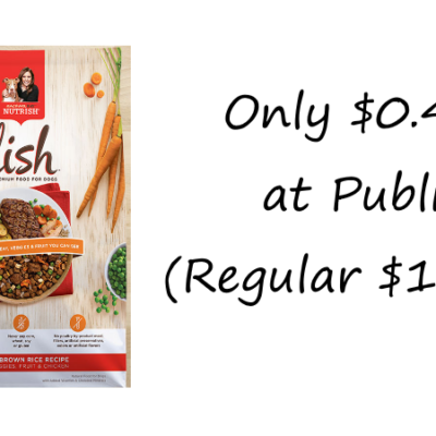 Rachael Ray Nutrish Dish Dog Food Only $0.49 at Publix (Regular $10.89)