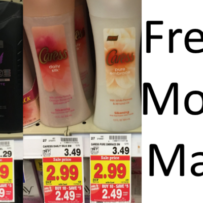 BFree Axe & Caress Body Wash at Kroger + $4 Money Maker: No Paper Coupons Needed