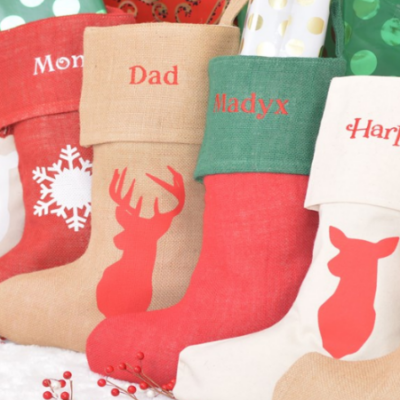 Personalized Burlap Stockings Only $9.99 (Regular $29.99): Today Only