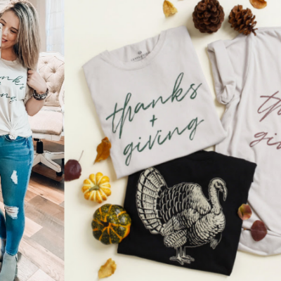Cents of Style Thanksgiving Tees Only $10 (Regular $29.95)!