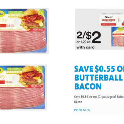 Butterball Turkey Bacon Only $0.45 at Walgreens