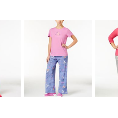 Hue Knit Pajama Sets With Socks Only $8.50, Plus Sizes Only $10.50 (Regular $62)