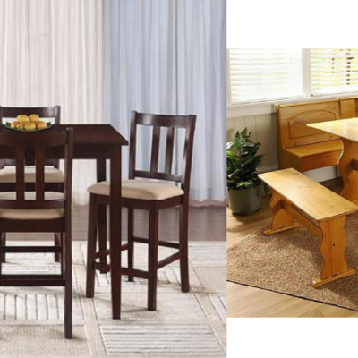 Essential Home Emily Breakfast Nook or Hayden 5-Piece Upholstered Dining Set as low as $36.20 After Points (Regular $299.99)