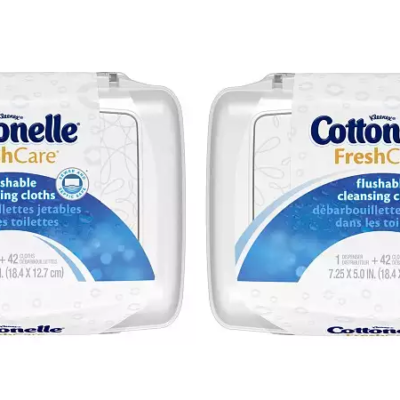 Free Cottonelle Flushable Wipes at Walmart