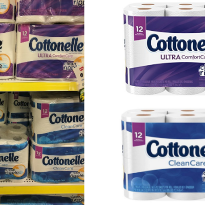 Cottonelle 12 Big Rolls Only $3.19 Shipped!