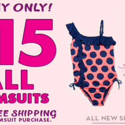 Justice Swimsuits Only $15 Shipped (Regular $34.99): Today Only