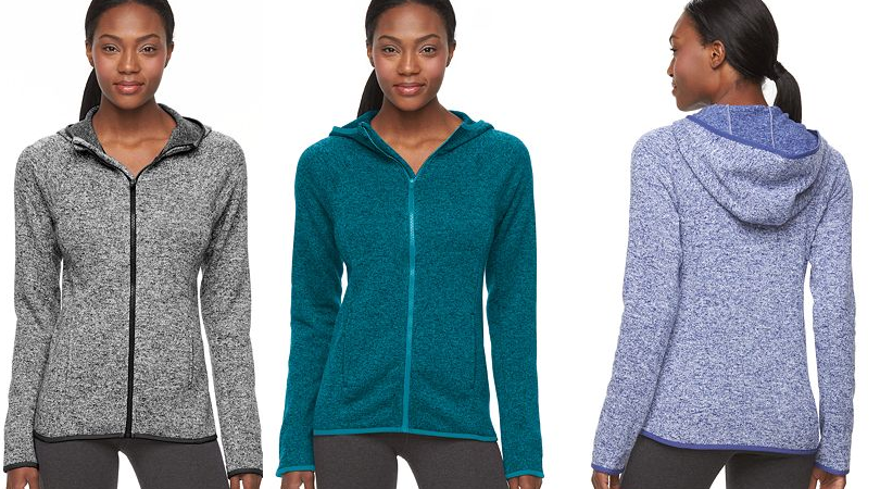 Women's Tek Gear Fleece Hoodie Only $5.04 (Regular $40)