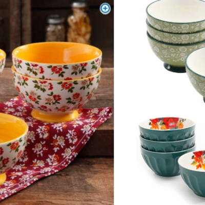 The Pioneer Woman Bowl – Set of 4 Only $9.97 (Regular up to $19.92)