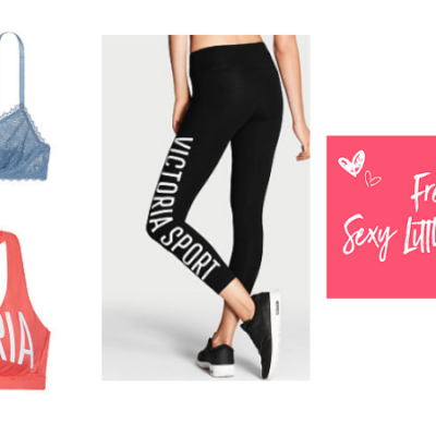 Victoria’s Secret: Two Sports Bras or Bralettes, Yoga Pants and $20 Gift Card Only $50 Shipped (up to $123.50 Value)