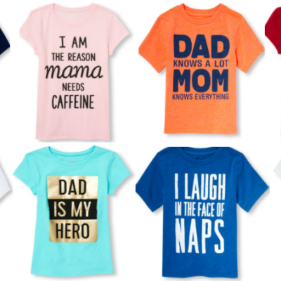 The Children’s Place – All Graphic Tees Only $2.99 Shipped