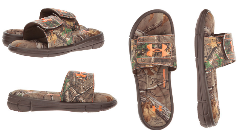 under armour camo slides