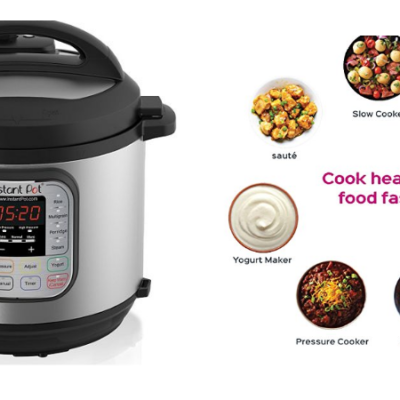 Instant Pot 7-in-1 6-qt. Programmable Pressure Cooker as low as $59.99 (Regular $129.99)