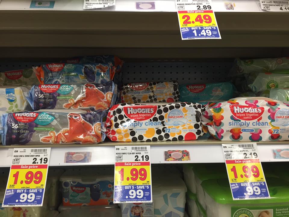 kroger huggies wipes