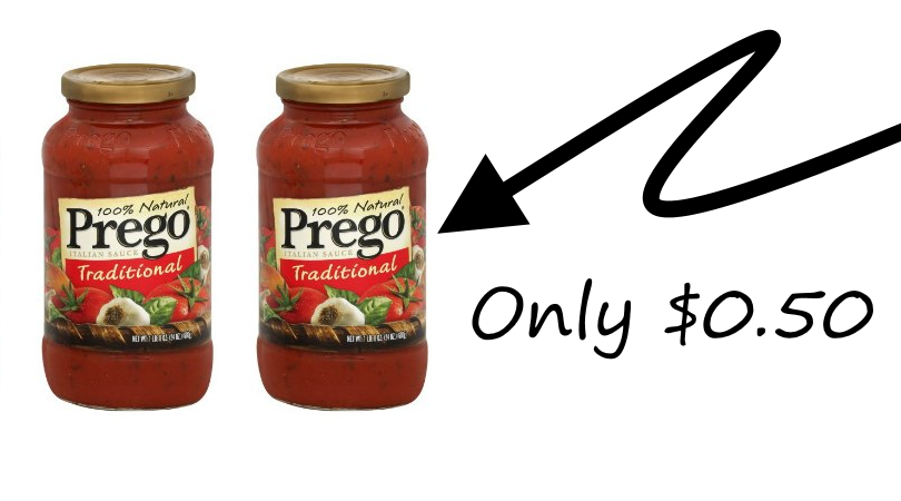Coupon for prego sauce
