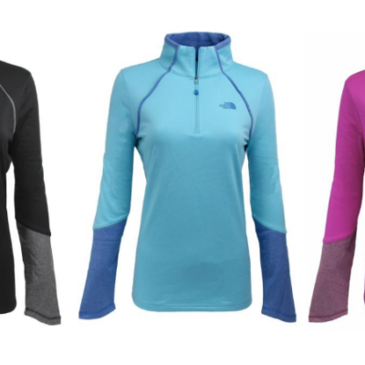 The North Face Women’s 100 Cinder 1/4 Zip Pullover Only $33 (Regular $65)