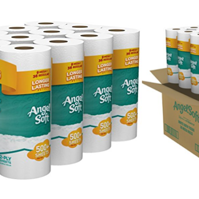 Angel Soft Toilet Paper 36 Mega Rolls as low as $14.36 Shipped!