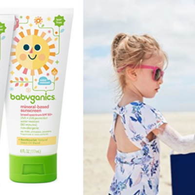 Babyganics Mineral-Based Baby Sunscreen 2 Pack Only $3.80!