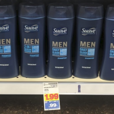 Men’s Suave Shampoo Only $0.24 at Kroger