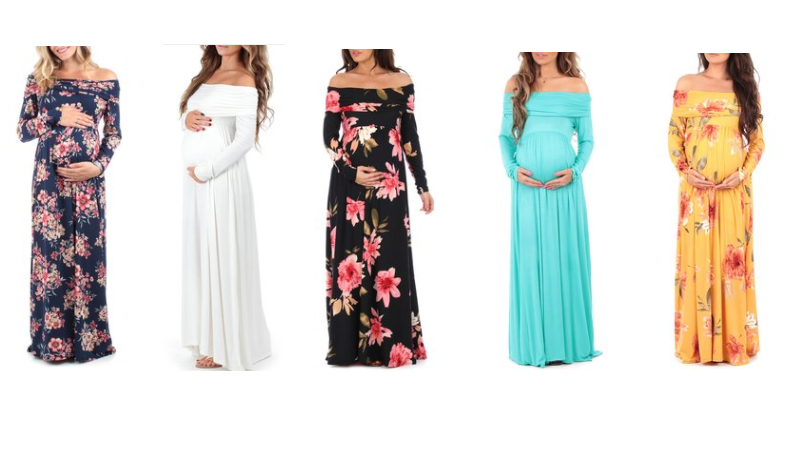 mother bee maternity maxi dress