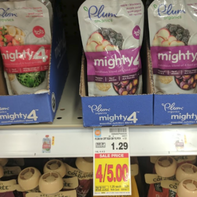 New $5/5 Plum Organics Coupon = FREE Baby Food Pouches at Target + Walmart & Kroger Deals!