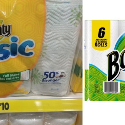 2 Days Only! Bounty Paper Towels – 6 Roll Packs Only $3 With Dollar General Digital Coupons!