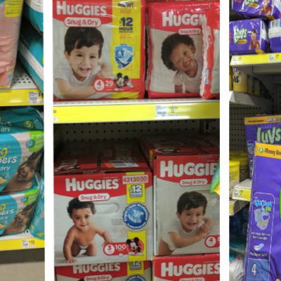 Three Packs of Diapers Only $13 Total Using Only Dollar General Digital Coupons – Saturday Only!
