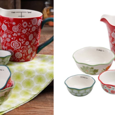 The Pioneer Woman Bandana 5-piece Measuring Cups Only $7.88 (Regular $31.99)