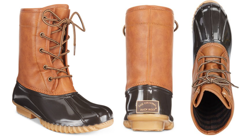 Macy&#39;s - The Original Duck Boots Only $19.99 (Regular $69)