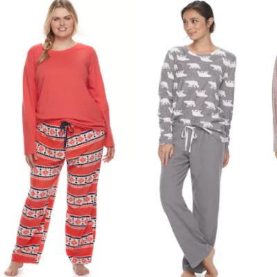 Sonoma Goods for Life Pajama Sets Under $10 – Includes Plus Sizes!