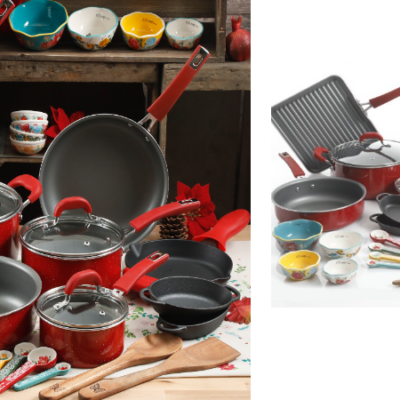 The Pioneer Woman 30pc Cookware Set Only $94 (Regular $199) – Black Friday Price Available NOW!
