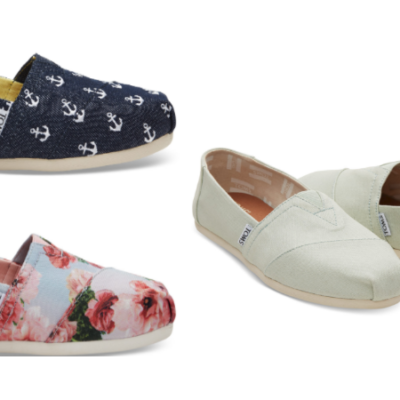 Women’s Toms Exclusive Classic Shoes Only $18.74 (Regular up to $59.95)