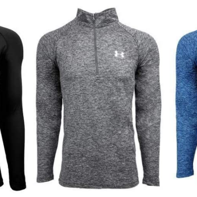 Under Armour Men’s UA Tech 1/2 Zip Pullovers 50% Off when you buy three!