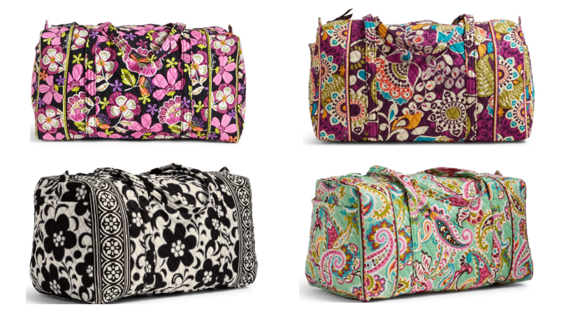 vera bradley large duffel sale