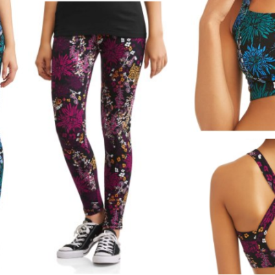 Danskin Now Floral Leggings and Sports Bras Only $2.50!