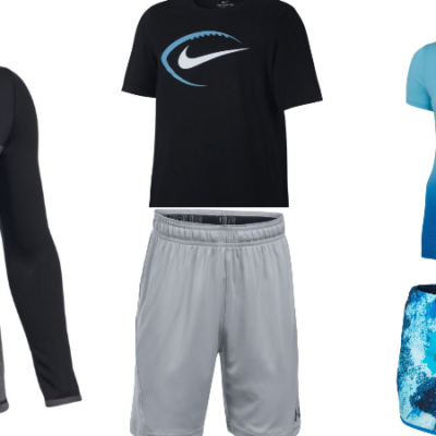 50% Off Boys and Girls Athletic Apparel Today Only – Nike, Under Armour & More!