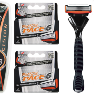 Pace 6 Combo Set Only $10 Shipped – One Handle and Ten 6 Blade Refills