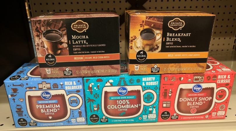 Kroger K-Cups Only $2.99 With 5X 