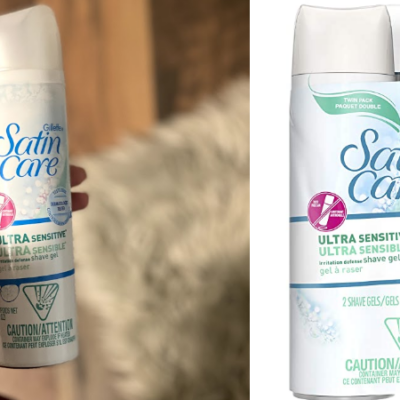Satin Care Ultra Sensitive Shave Gel Twin Pack Deal!