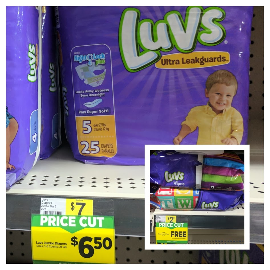 dollar general luvs diapers size 5