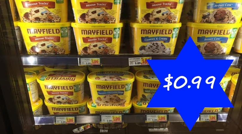 Mayfield Ice Cream Only $0.99 at Select Kroger Stores (Regular $5.89)