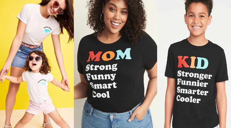 mommy and me shirts old navy