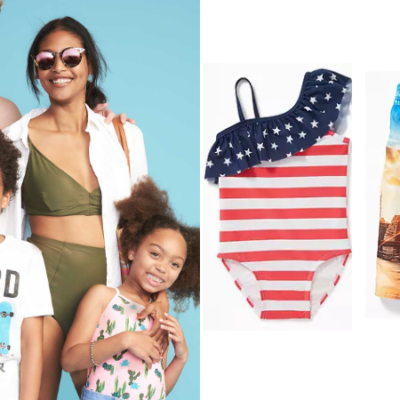 Old Navy Swimwear for the Family 50% Off – Today Only!