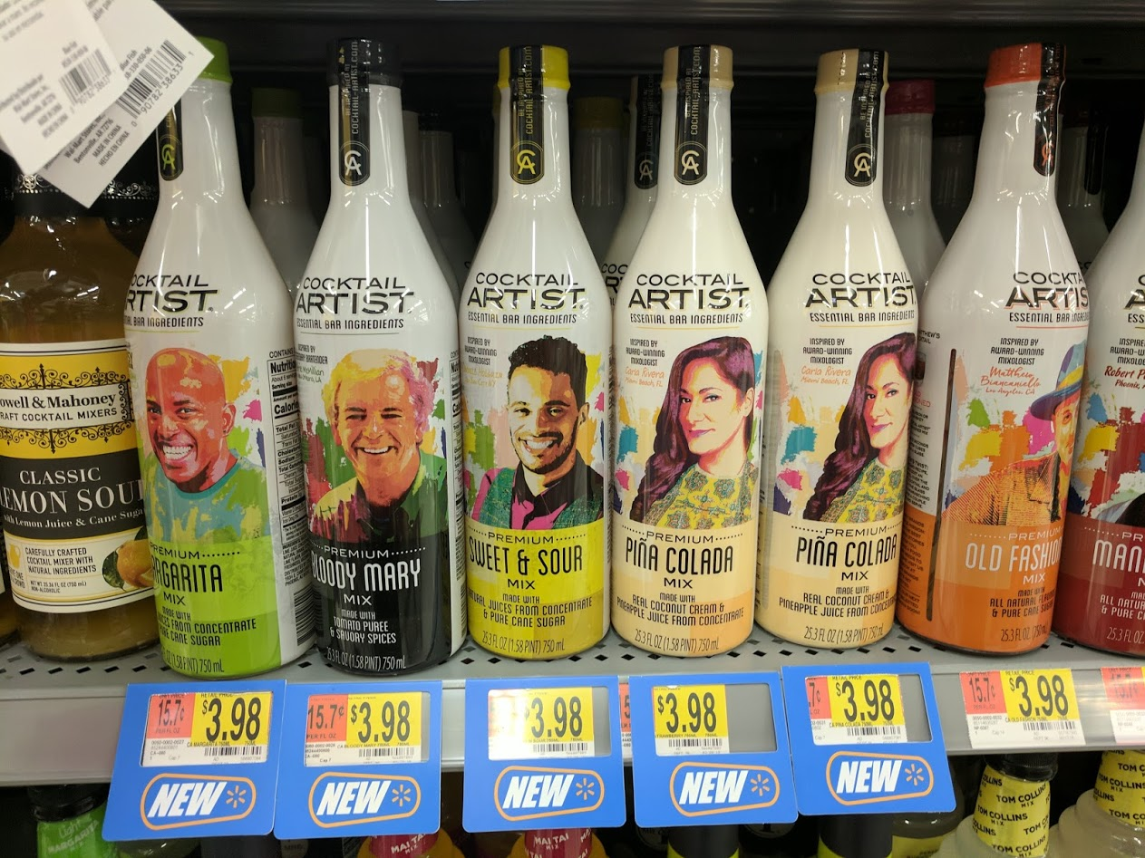 FREE Cocktail Artist Margarita and Bloody Mary Mixes at Walmart Today