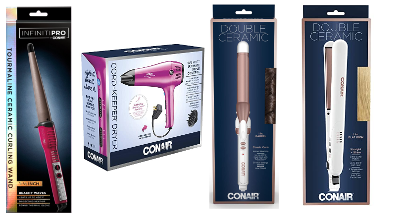 double ceramic conair wand