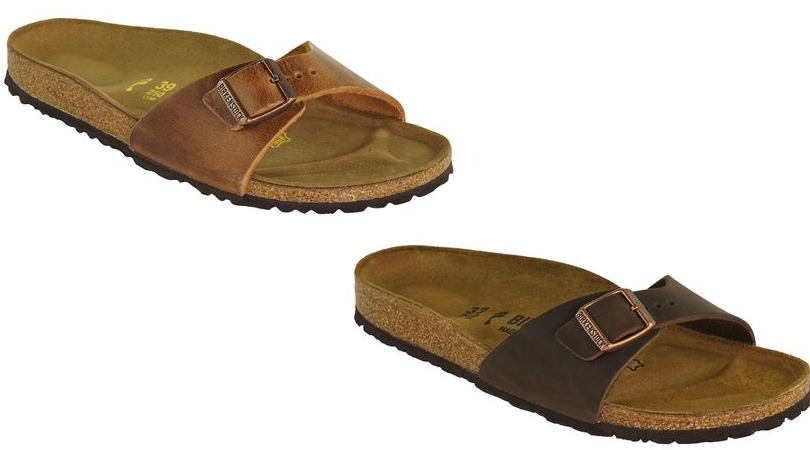 birkenstock madrid brown leather
