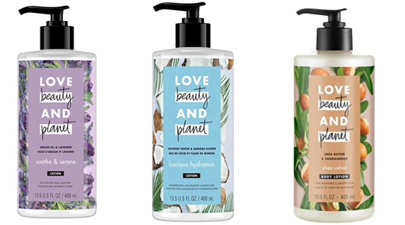 love beauty and planet moisturizer