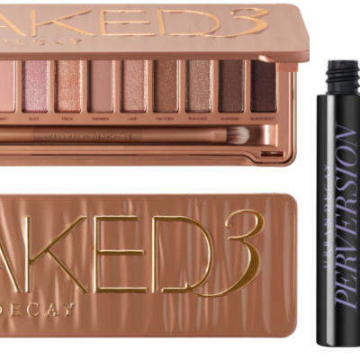 Urban Decay Naked3 Eyeshadow Palette Only $27 (Regular $54) + Perversion Mascara Only $10 (Regular $24)!