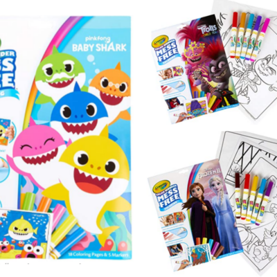 Crayola Color Wonder Coloring Book & Markers, Mess Free Coloring Deals!